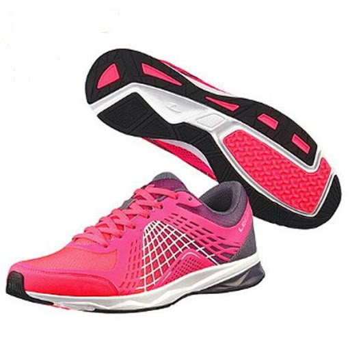 Lecaf Sepatu Lari Fly run 111527811 Pink Grey