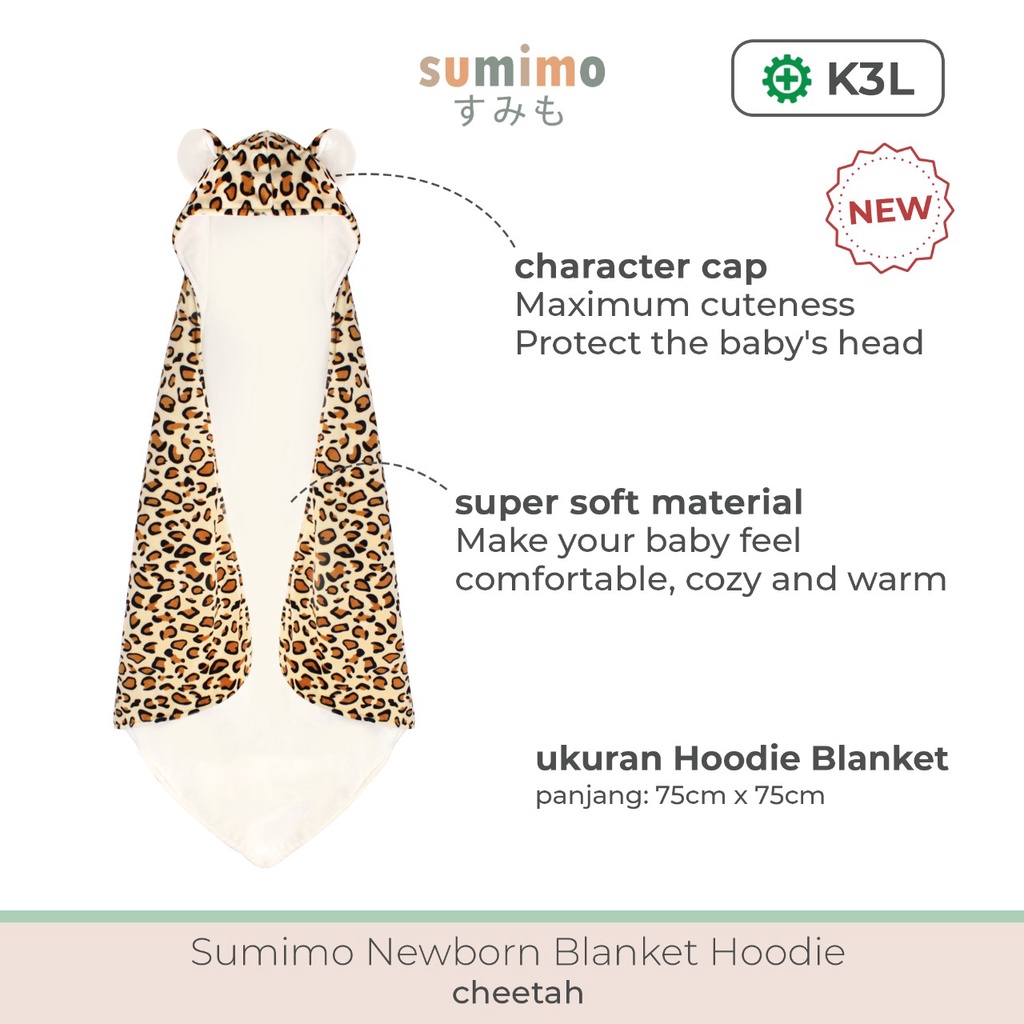 SUMIMO DOUBLE SOFT NEWBORN BLANKET (SELIMUT)