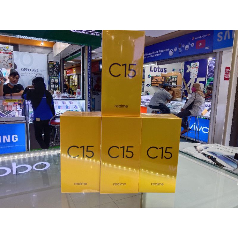 New Realme C15 Ram 3/64GB