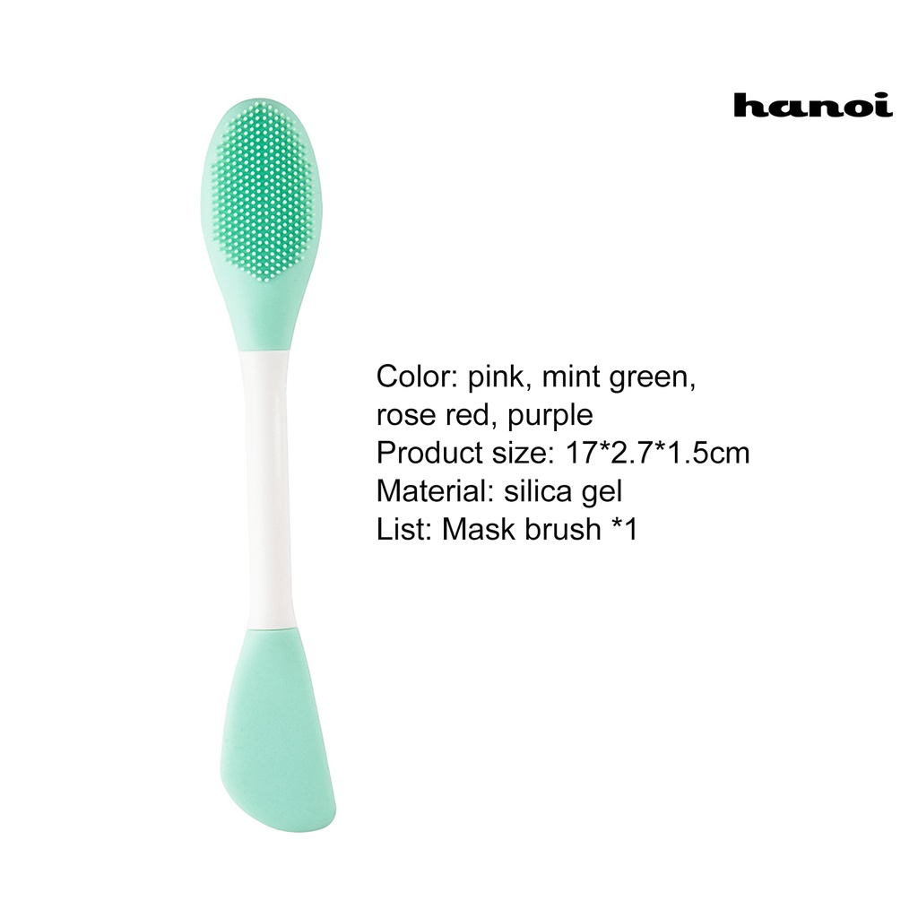 HQTM_Cosmetic Masque Brush Professional Portable Lovely Masque Stirring Tool for Dressing Room