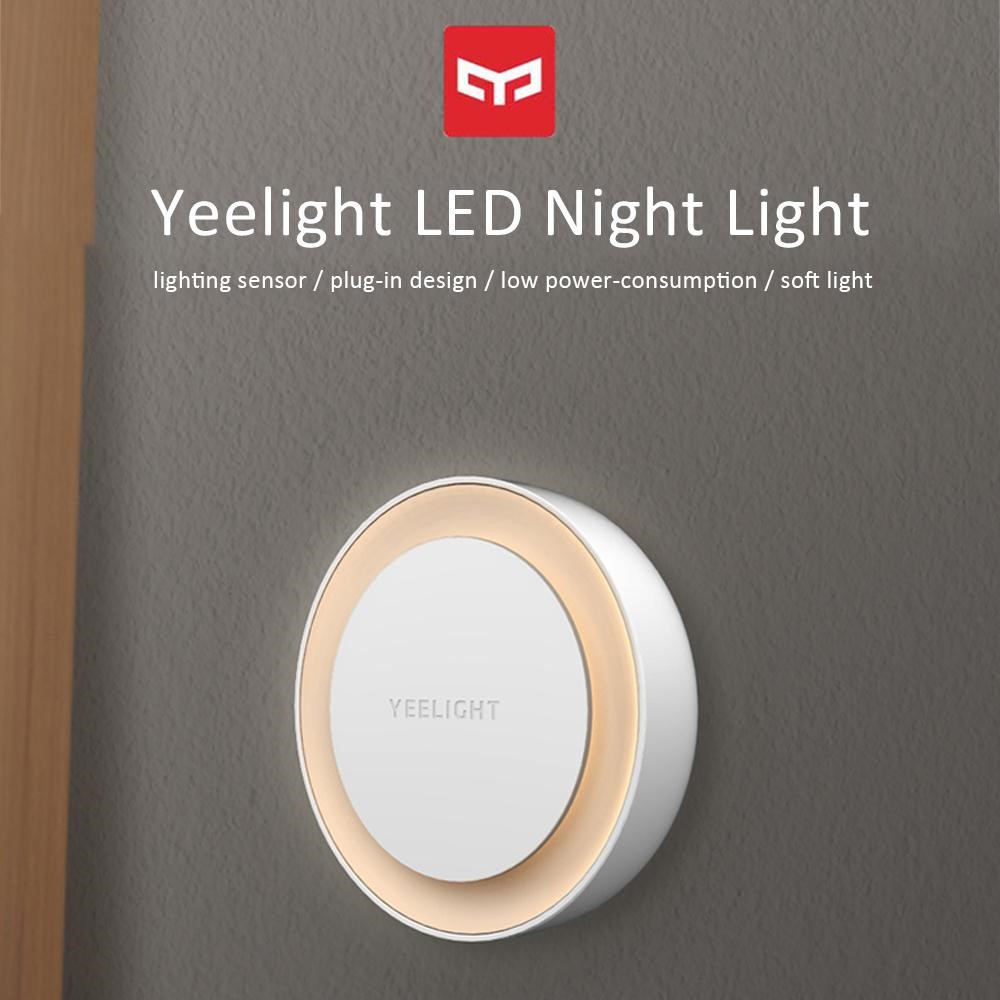 Yeelight Plug-in Night Light Sensor Lampu Malam Tidur LED Sensor Gerak