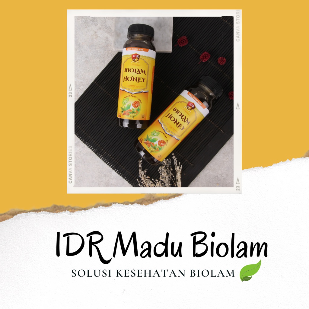 Obat Sakit Tenggorokan - IDR Madu Biolam