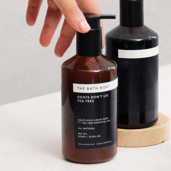 THE BATH BOX GOATS DONT LIE TEA TREE