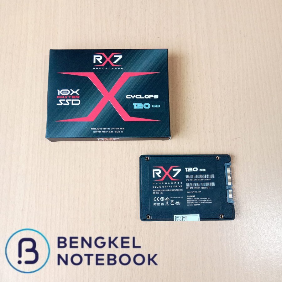 SSD SOLID STATE DRIVE 2.5 SATA 3.0 RX7 120GB