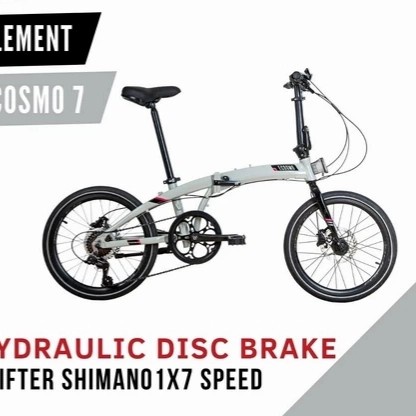 Sepeda Lipat 20 Element Ecosmo 7 Speed