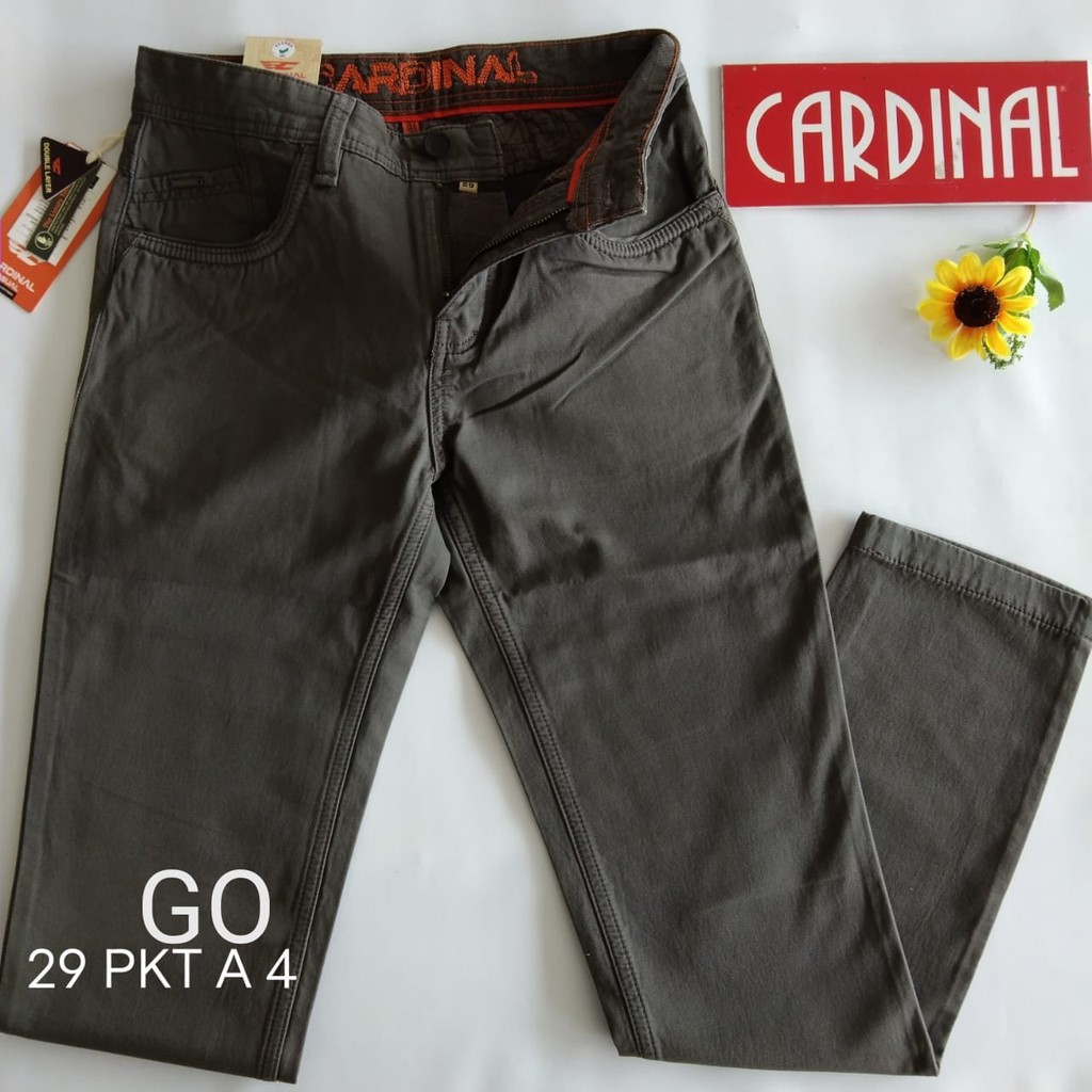 gof 29-PKT CARDINAL CASUAL CELANA POCKETS PANJANG Celana Chino Pria Fashion Laki Brand Kekinian