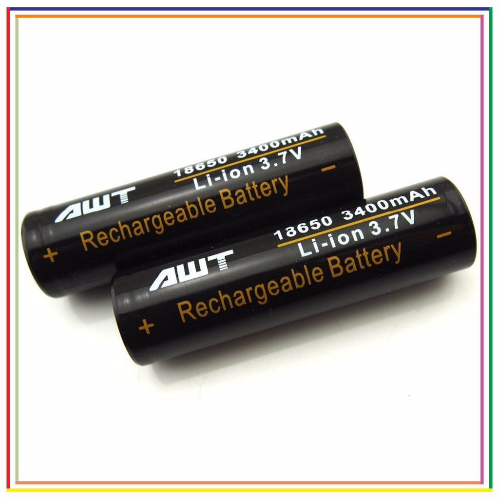 BATERAI 18650 AWT 3400mAH - CLONE