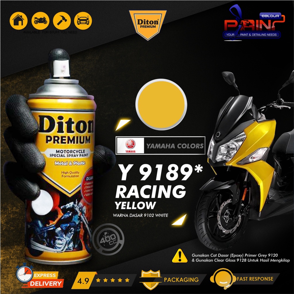 Diton PREMIUM 9189 Racing Yellow Cat Semprot