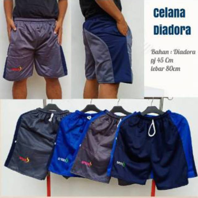 CELANA PENDEK PRIA TEBAL - CELANA KOLOR DEWASA size L XL XXL  jumbo