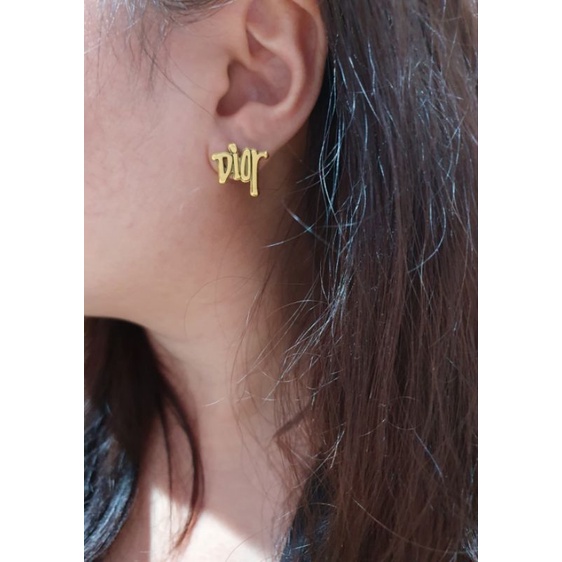 Anting Premium Lapis Silver925 Perak platgold Gelang Branded Band D1or Perak bakar Anti karat anti alergi i83 Premium Quality 00011