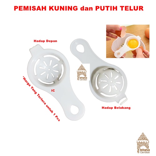 Pemisah Kuning dan Putih Telur Praktis | Telor Alat Dapur