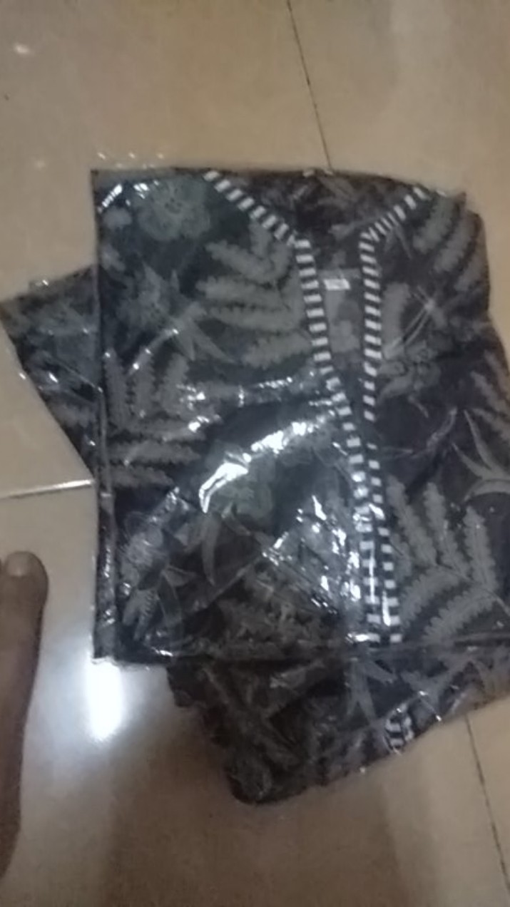 Emhabatik | Tunik Batik Zebra Ziper Depan Atasan Wanita Terkini Terlaris Asli Pekalongan