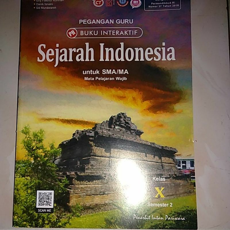 Buku PR PG Sejarah Indonesia kelas 10B