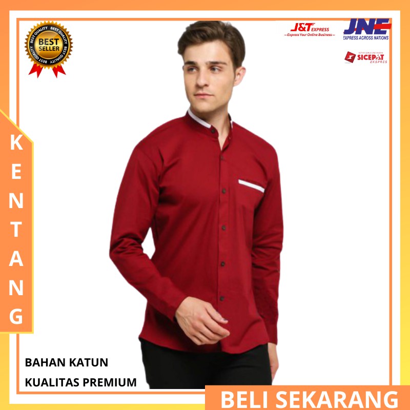 Kemeja Pria Polos Kemeja Pria Boy Top Lengan Pendek Mens Awet Keren C6B6 Motif Murah Jumbo Atasan Pr