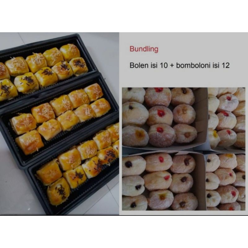 

Bundling Bolen + Donat Bomboloni