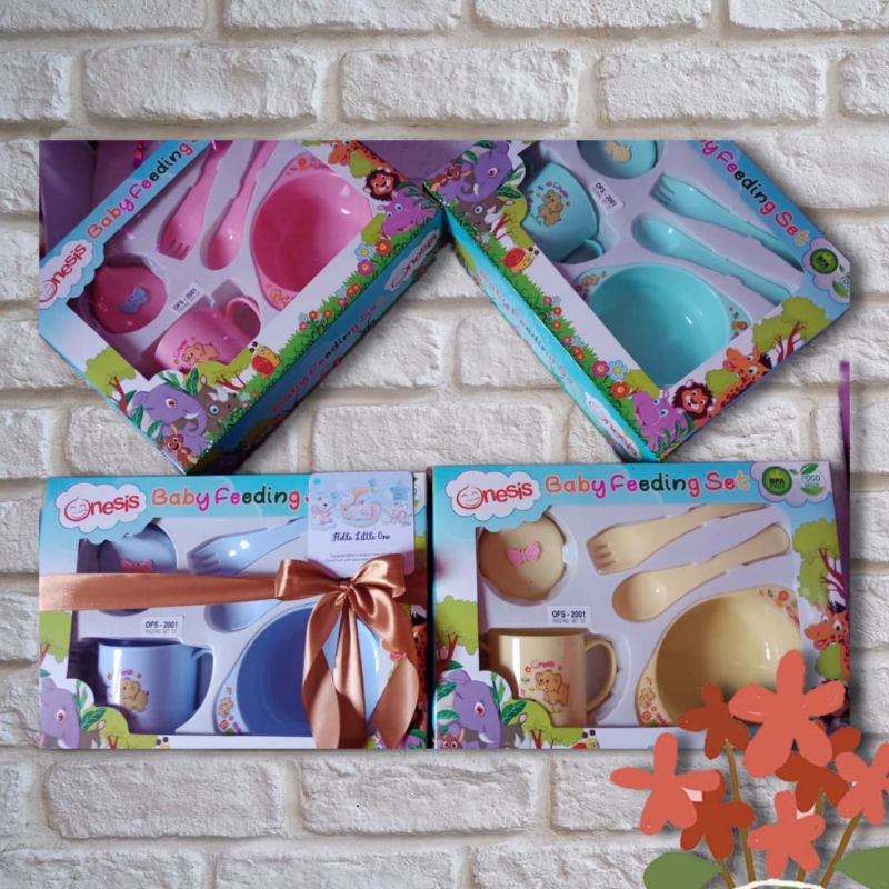 Feeding Set Baby/Tempat Makan Bayi Onesis