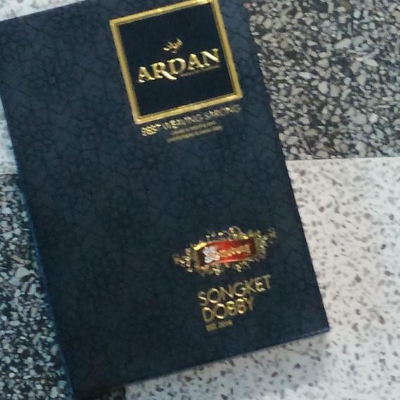 RCS Sarung Ardan Songket Doby motif Samarinda BHS Ketjubung terbaru □