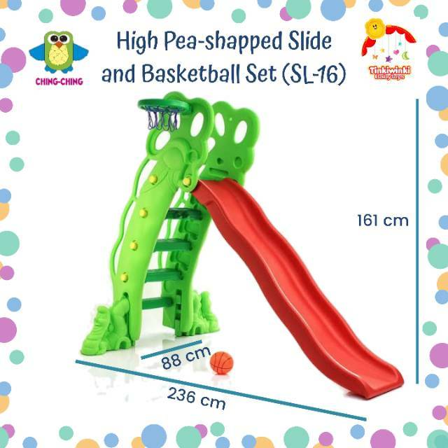 Perosotan Ching-ching High Pea-shapped Slide (SL-16)