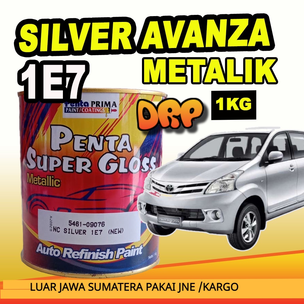 Penta Silver Avanza xenia silver metalik 1E7 new 1kg