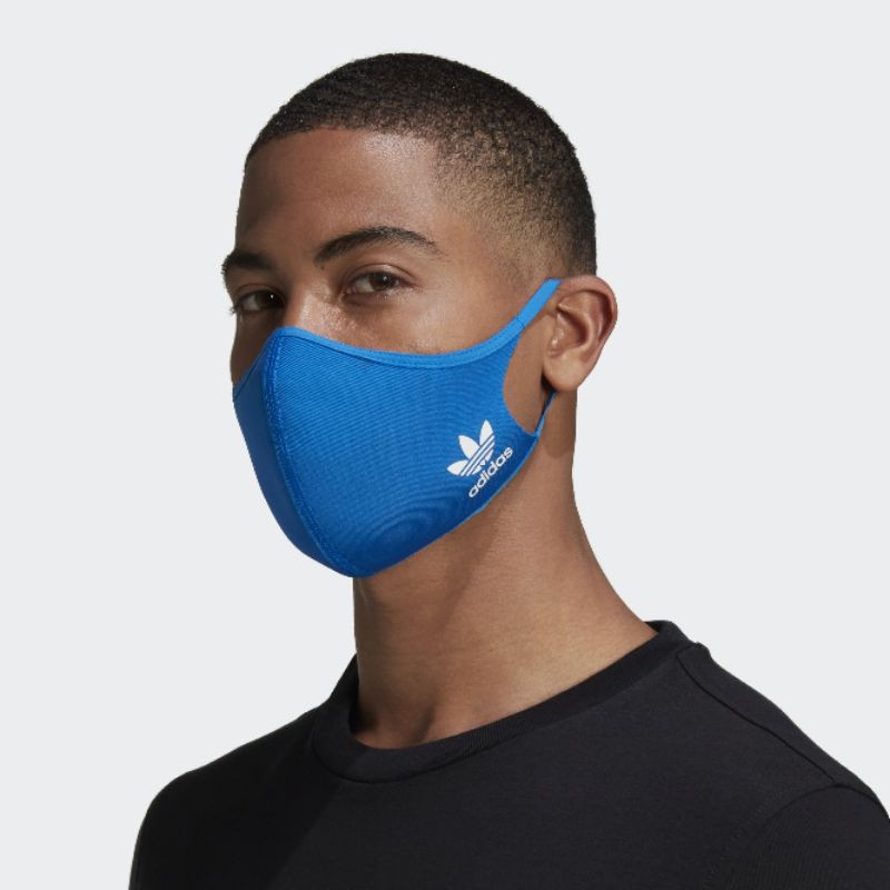 MASKER ADIDAS BLUE OFFICIAL FACE MASK ORIGINAL BNWT