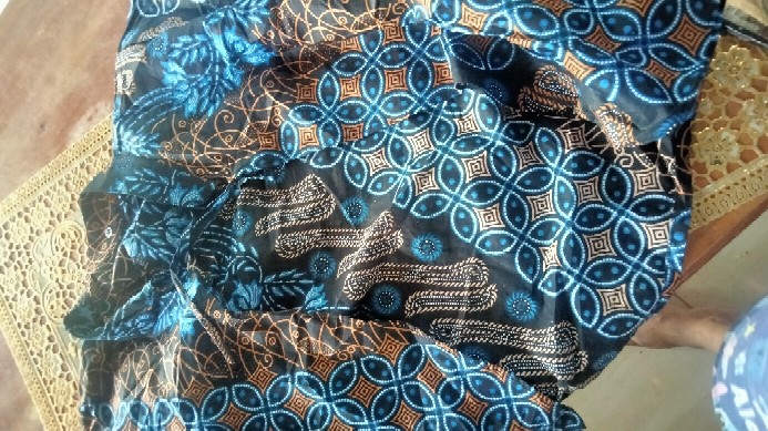 Batik Dolby Dolbi Dobby Doby Tenun Sutra Tulis Katun Atbm Baron Atasan Batik Wanita Sogan Srg308