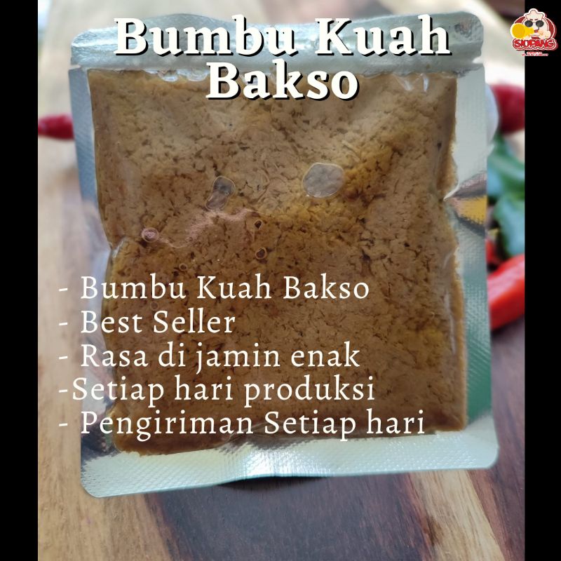 

BUMBU KUAH BAKSO ASLI | BUMBU KUAH BAKSO BEST SELLER | 25 GRAM