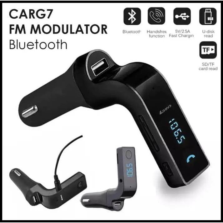 Promo Terbatas Fm Modulator Bluetooth / Mp3 Player Bluetooth Mobil