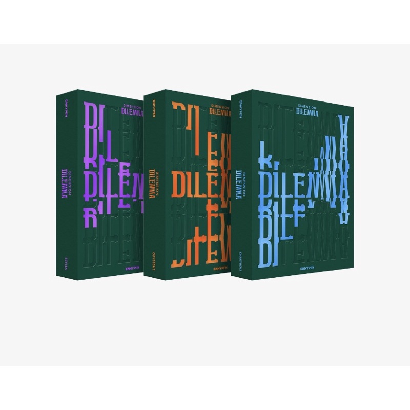 (baca deskripsi) 1st Studio Album ‘DIMENSION:DILEMMA’ ( DP) || ALBUM ENHYPEN DILEMMA  SCYLLA ODYSSEU