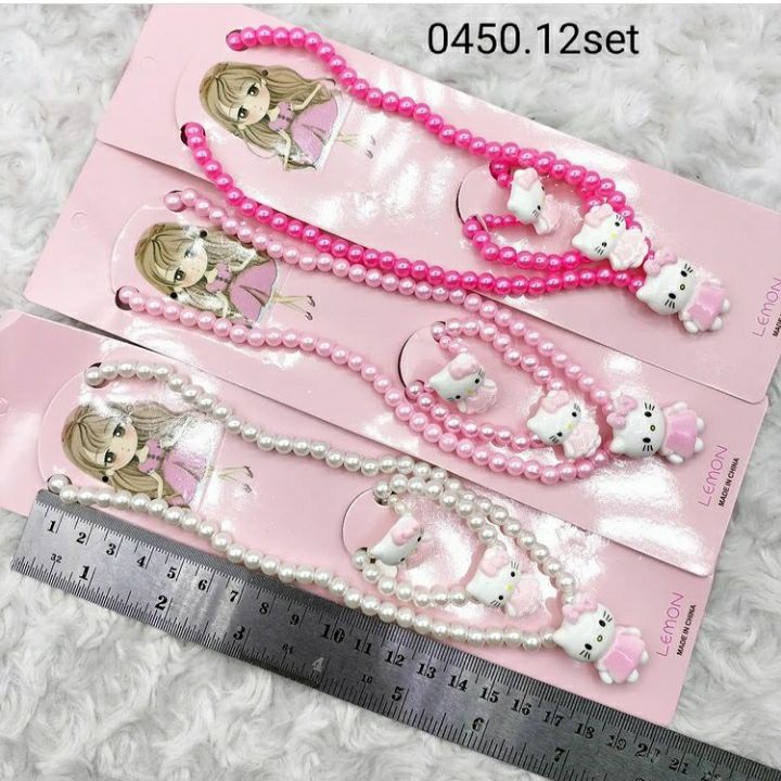 [ECERAN] KALUNG SET ANAK MUTIARA