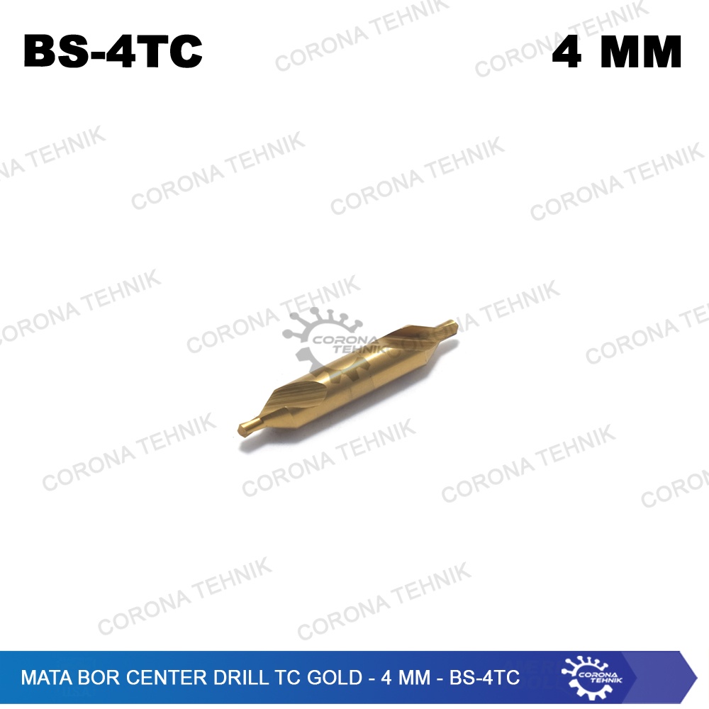 XR - Mata Bor Center Drills TC Gold - 4 mm