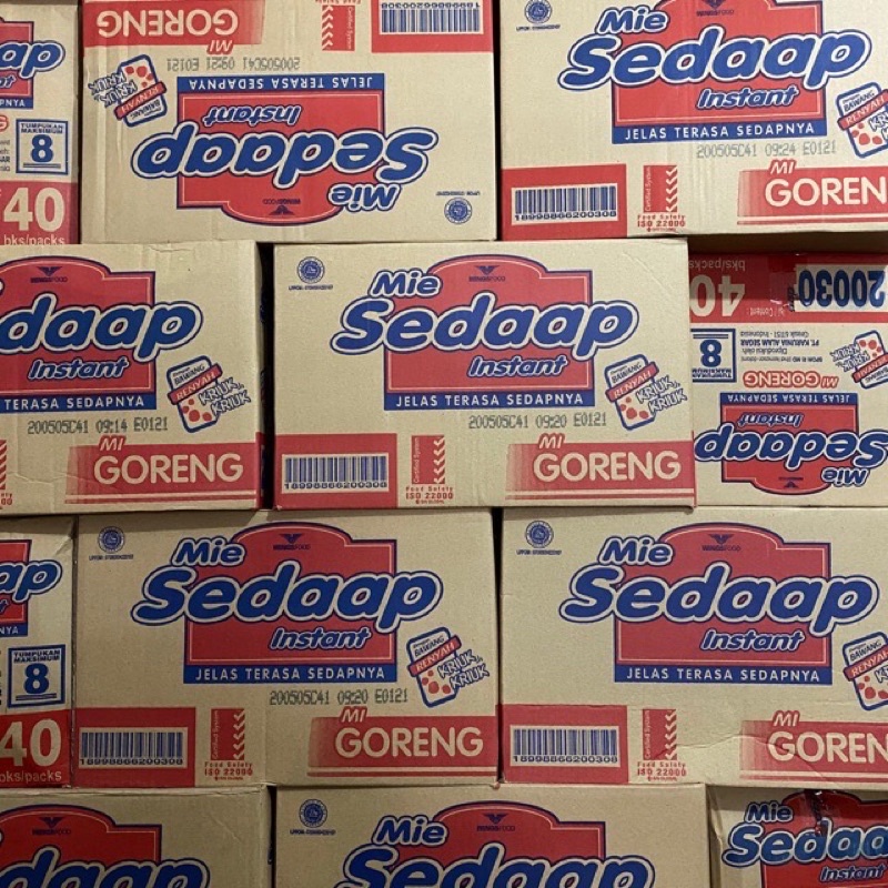 

Sedap goreng 1 dus (40 pcs)