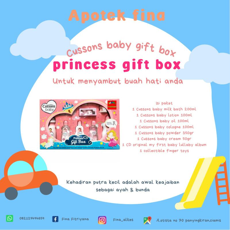 CUSSON BABY GIFT BOX/ CUSSON BABY/ PAKET HEMAT