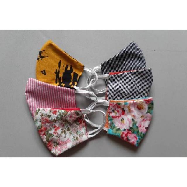 Masker kain Motif 2 lapis Shopee Indonesia Masker kain Motif 2 lapis Shopee Indonesia
