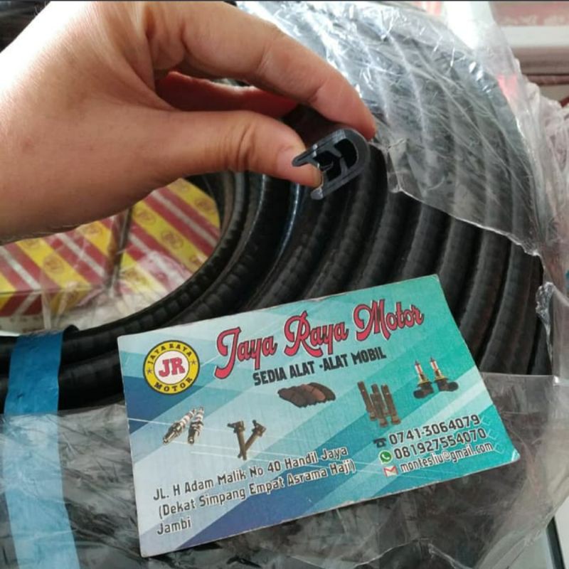 Karet U List Jepit Karet Jepit Engkel Karet Pintu Mobil