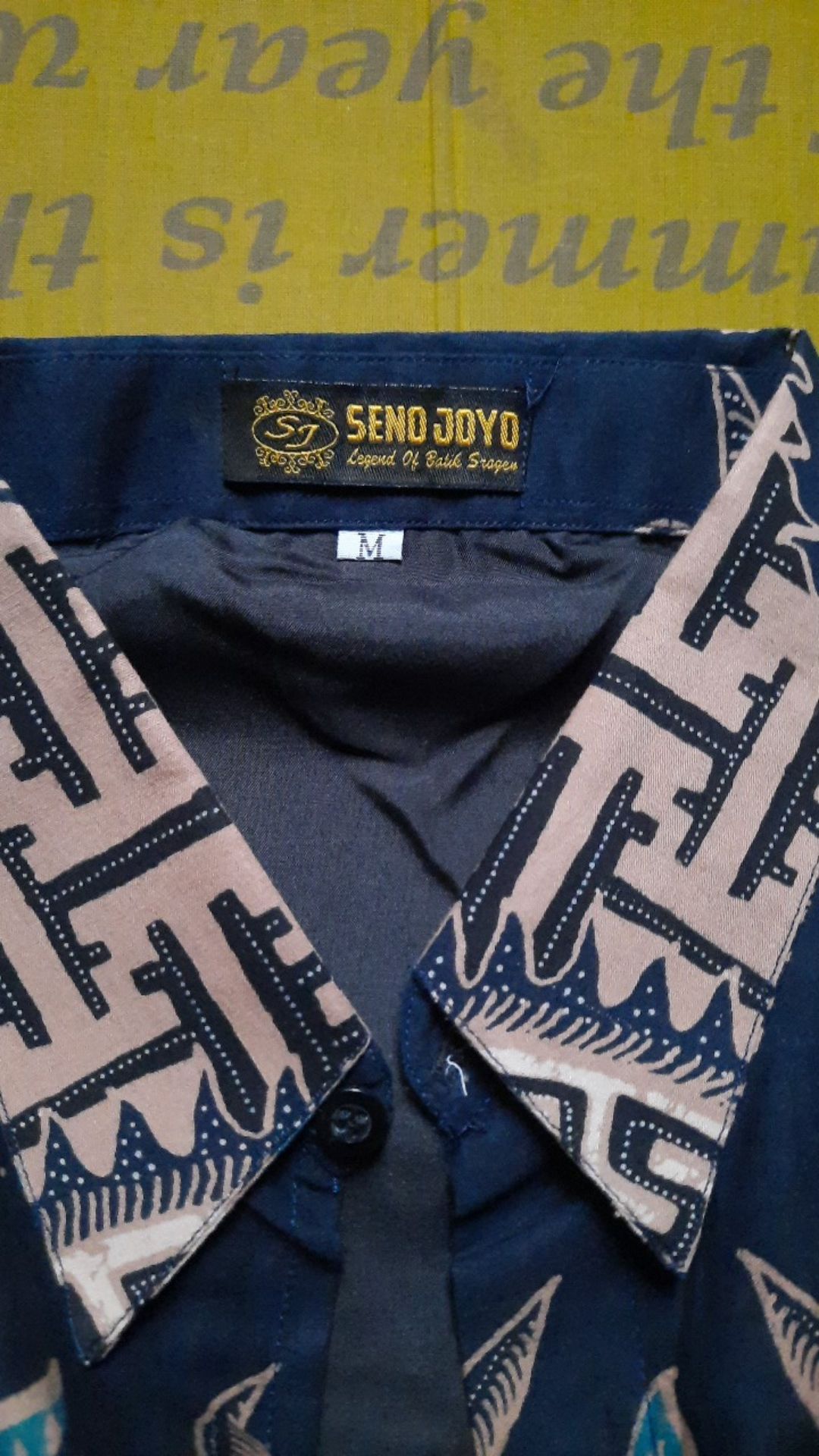 Lesmana Batik Lengan Pendek Full Furing Katun Halus Sragenan Hq Size M-xxl Batik Solo