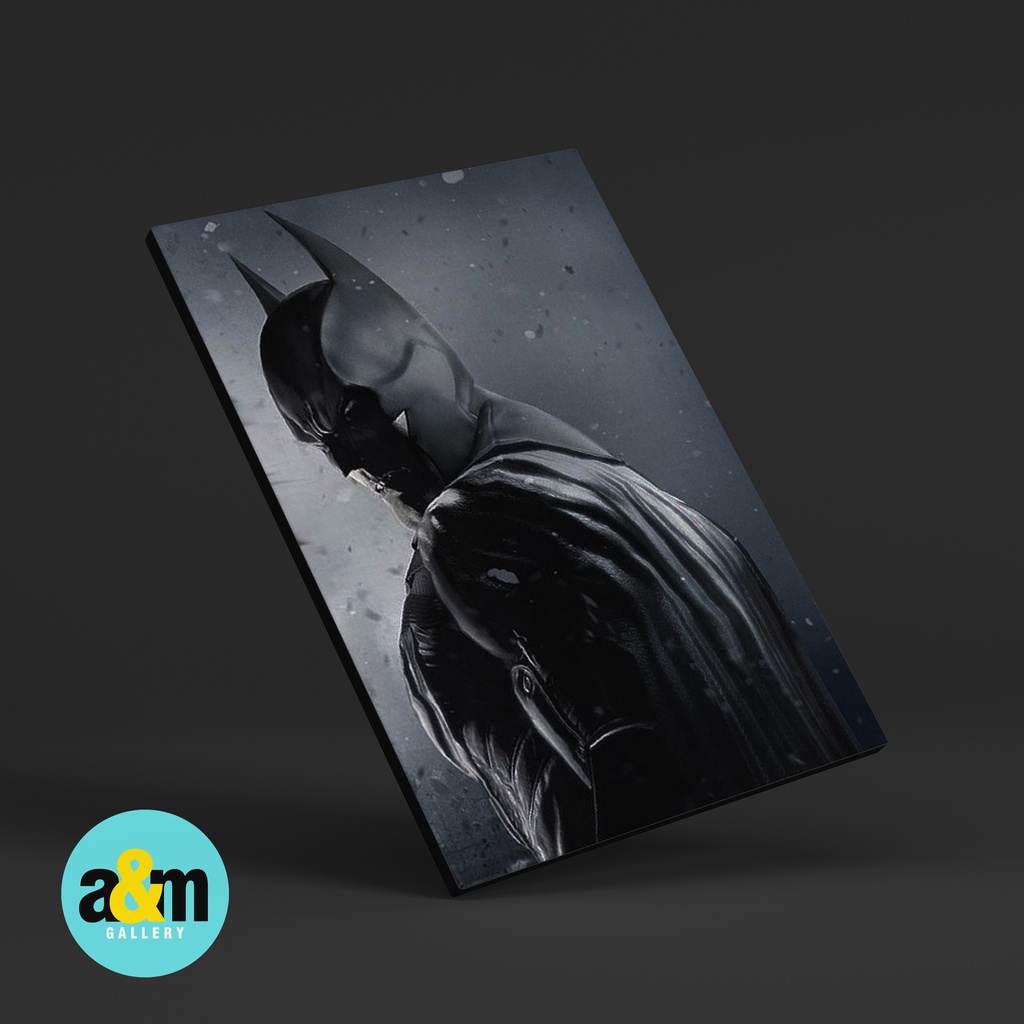 Pajangan Dinding Kamar BATMAN I Hiasan Dinding Kamar BATMAN I Poster Kayu Superhero Dekorasi Kamar - A&amp;M