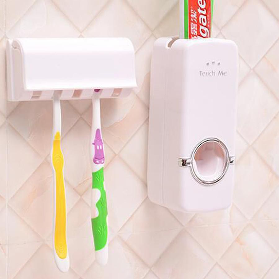 Touch Me Dispenser Odol Sikat Gigi / Gantungan Dispenser Pasta Gigi Otomatis Random Colour