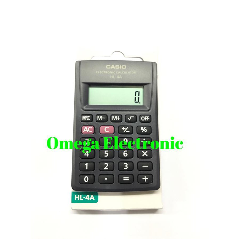

CASIO HL 4 - KALKULATOR POCKET - CUCI GUDANG LHOOO