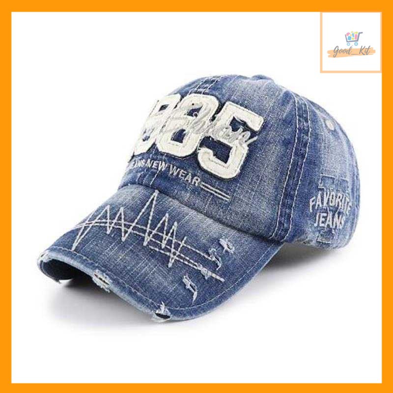 Topi Baseball 1985 topi BordirUnise x Cap XEONGKVI Snapback Cotton