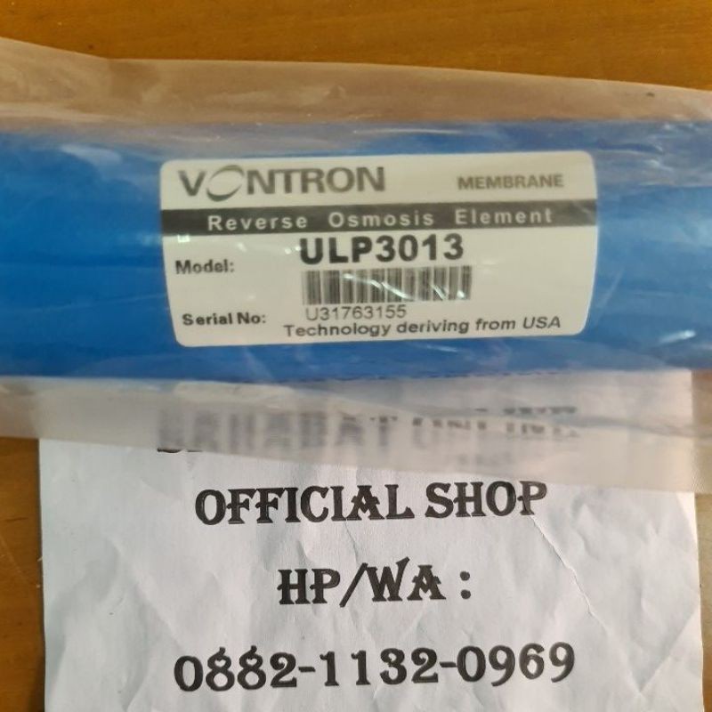 membrane ro 400gpd vontron 3013 asli