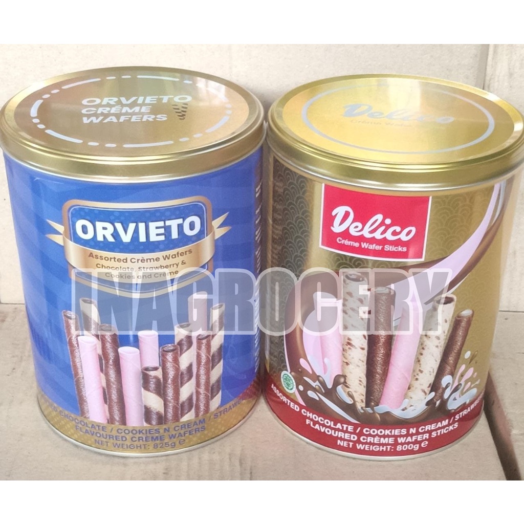 

RONDOLETTI/DELICO/ ORVIETO ASSORTED INDIVIDUAL PACKS TIN 800gr