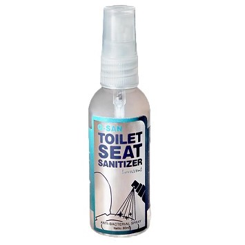 Q-San Toilet Seat Sanitizer 60 ML (Anti Bakteri) | Shopee Indonesia