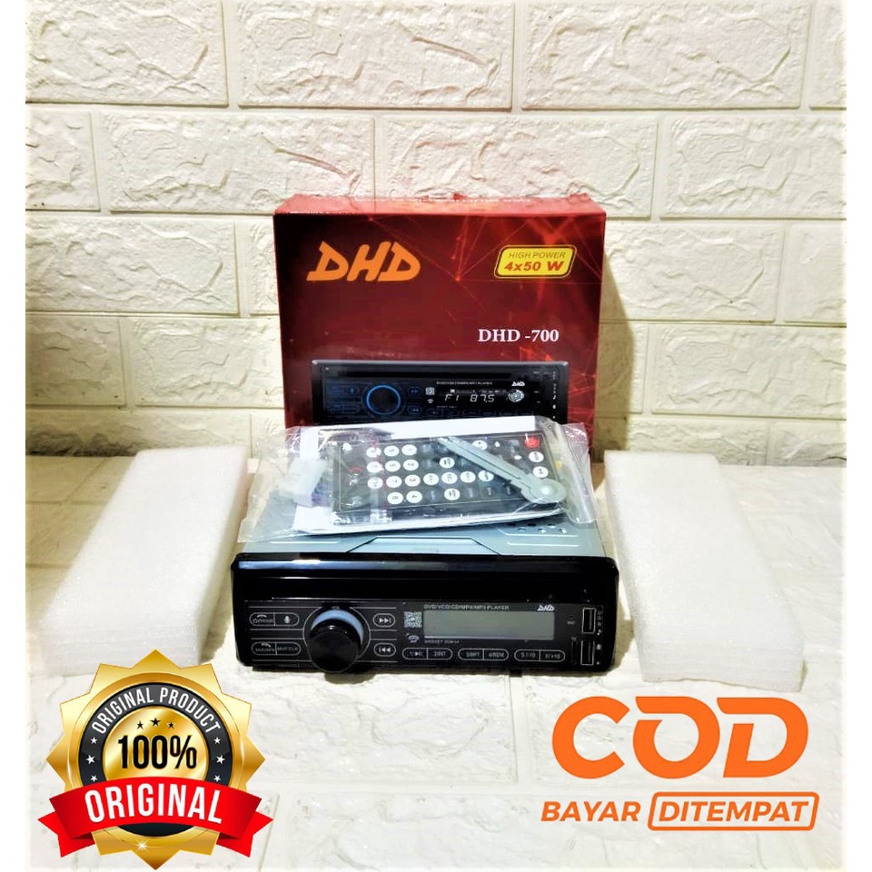 TAPE MOBIL MP3 Single Din DVD Player DHD-700 Bluetooth DHD 700 USB