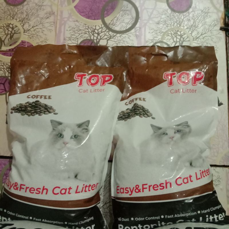 PASIR KUCING TOP 5LITER/WANGI GUMPAL DAN SEGAR