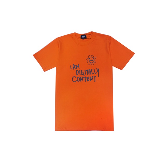 

Bae T-shirt Digitally Content Orange