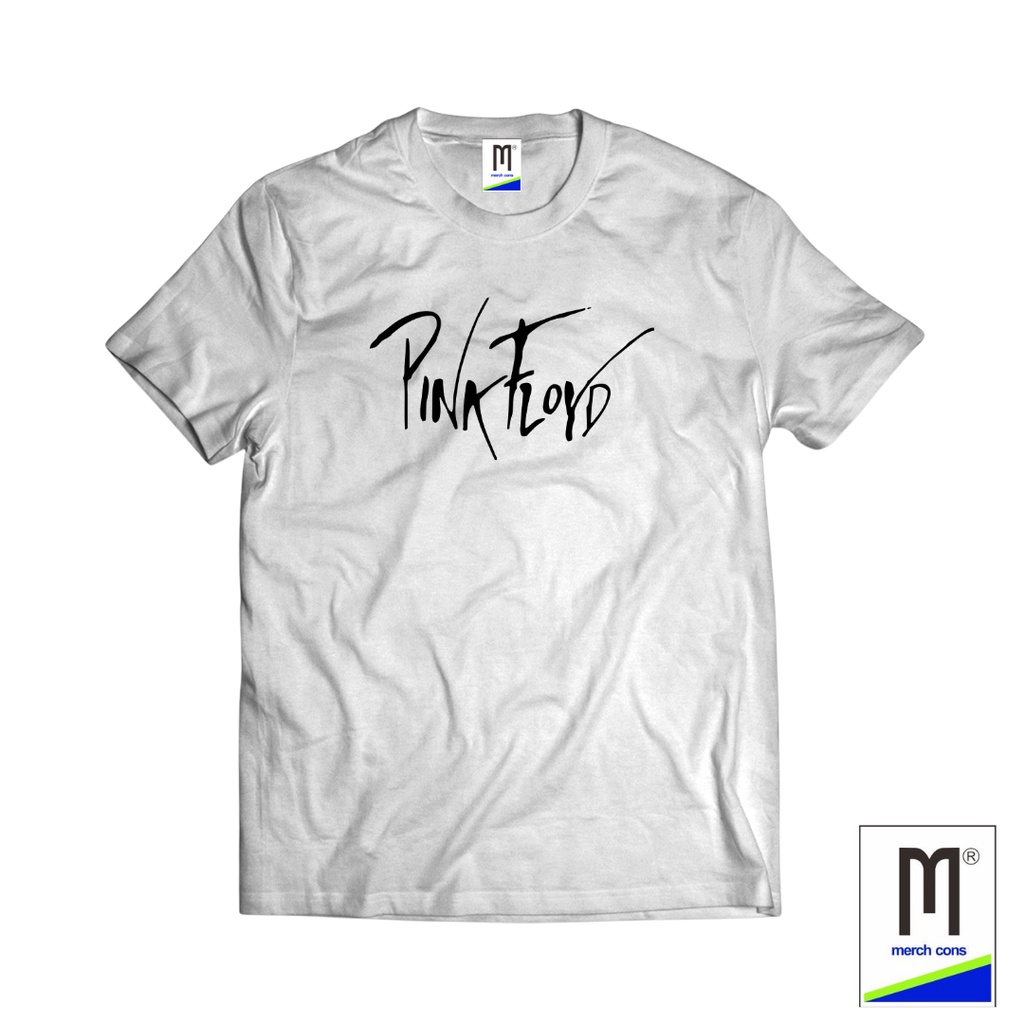 TSHIRT MARCHANDISE BAND PINK FLOYD PUTIH