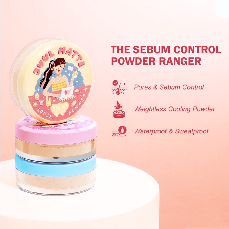 BARENBLISS Soul-Matte Loose Powder Special Edition Bedak Tabur