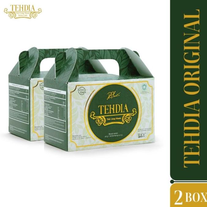 

[COD] TEHDIA Teh Celup Manis Bebas Gula 20s x 2 Box [COD]