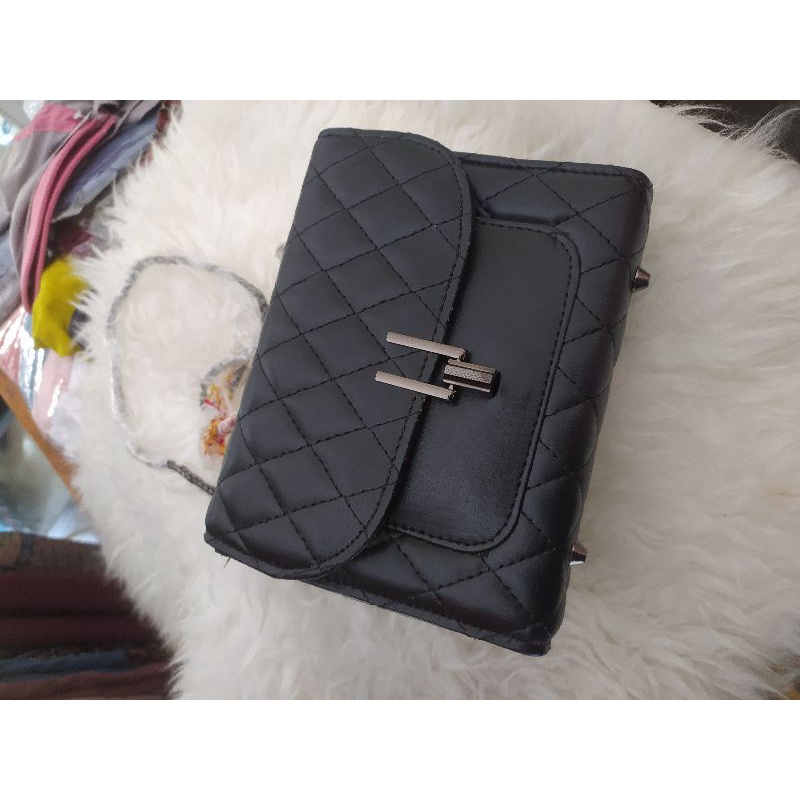 Tas Zorrah tas hitam zorrahbag tas rantai tas lokal premium
