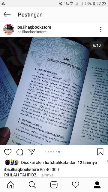 Rihlah tahfid metode pendidikan dan menghafal alquran